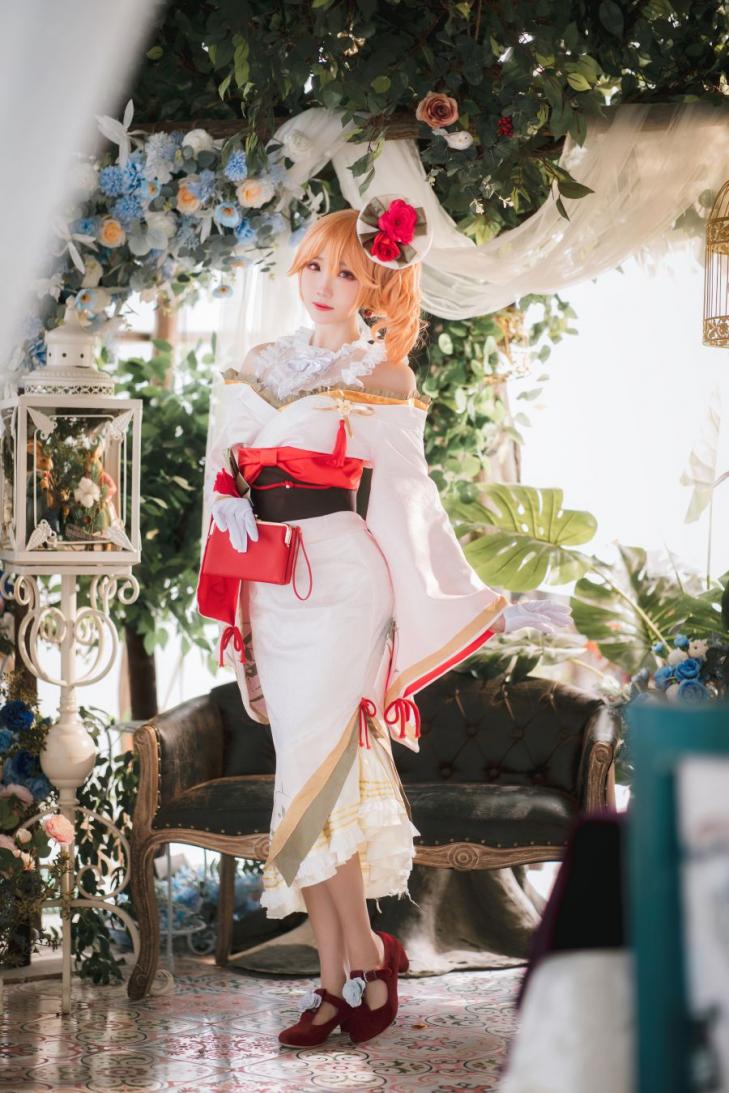 动漫Coser@瓜希酱 碧蓝航线 黎塞留和服 [22P134MB] - 图片4