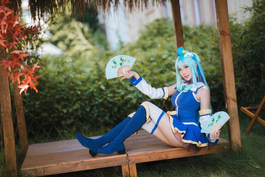 动漫Coser@瓜希酱 阿库娅单人+与惠惠双人 [18P115MB] - 图片2