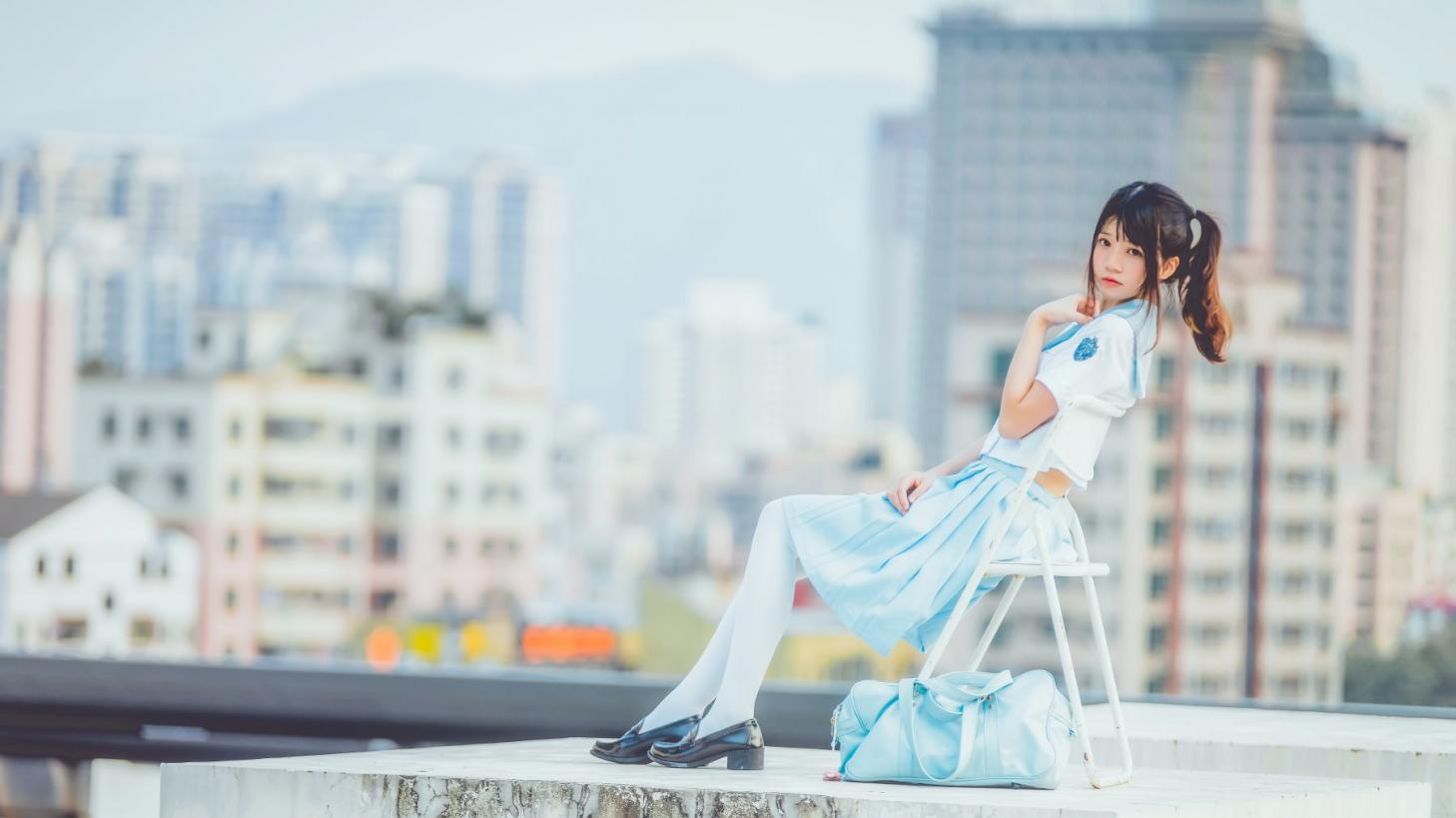 人气Coser@桜桃喵 - JK女子高中生 [19P163MB] - 图片6
