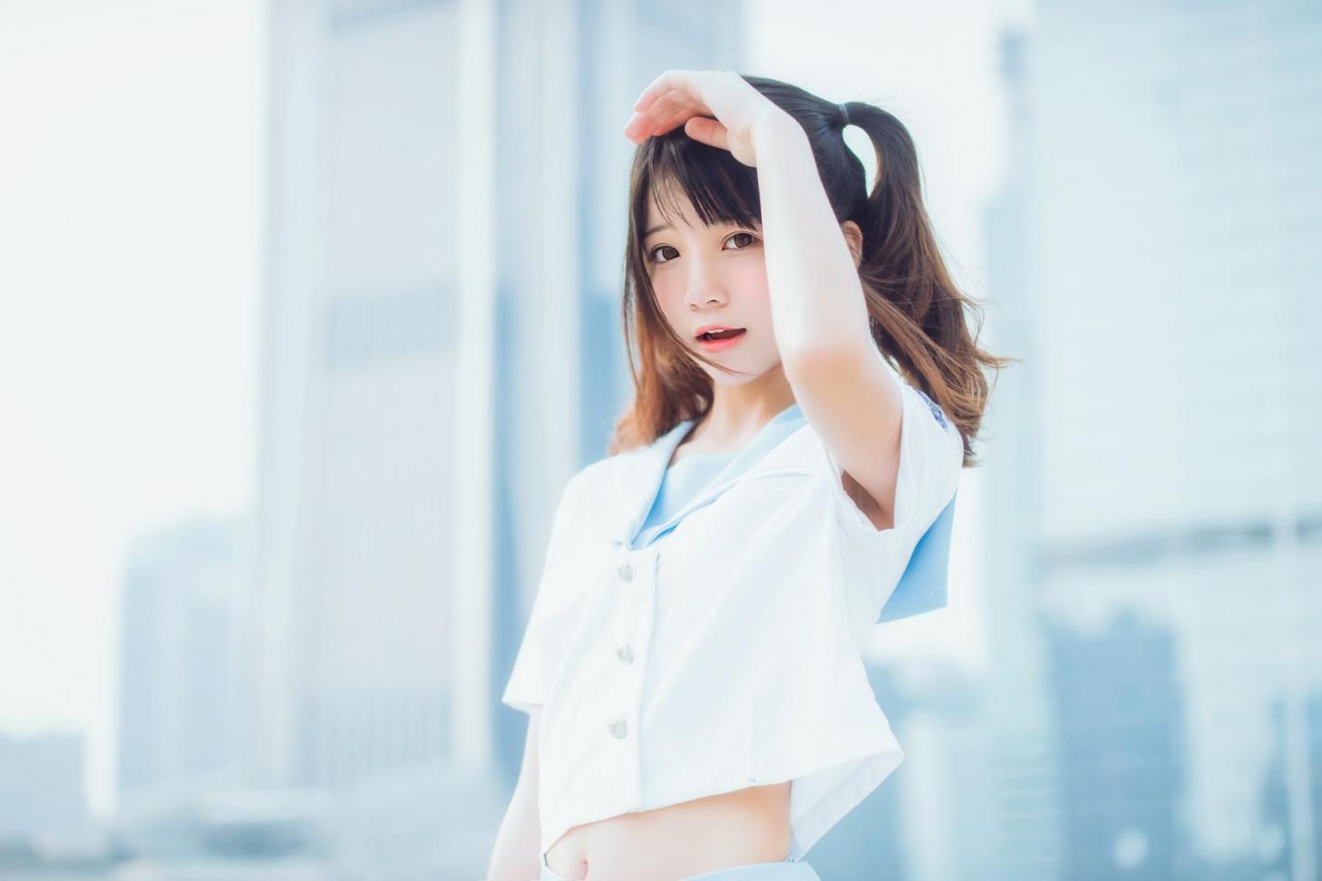 人气Coser@桜桃喵 - JK女子高中生 [19P163MB] - 图片3