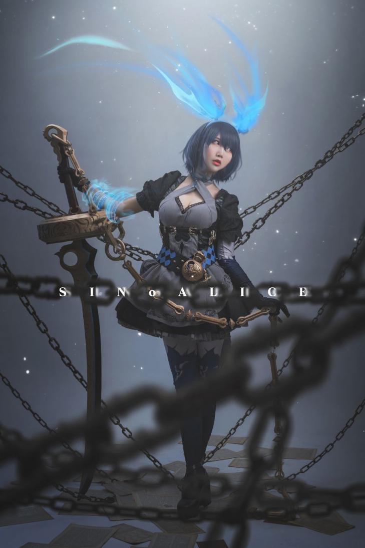 人气动漫Coser@面饼仙儿 爱丽丝 [18P153MB]