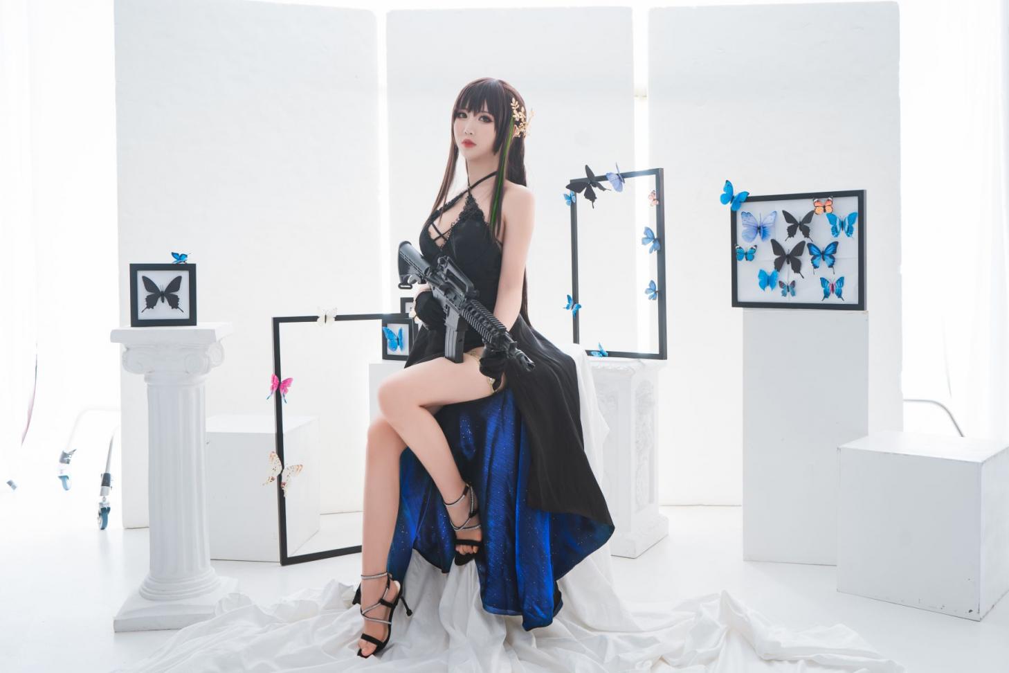 人气动漫Coser@面饼仙儿 M4A1 [21P155MB]