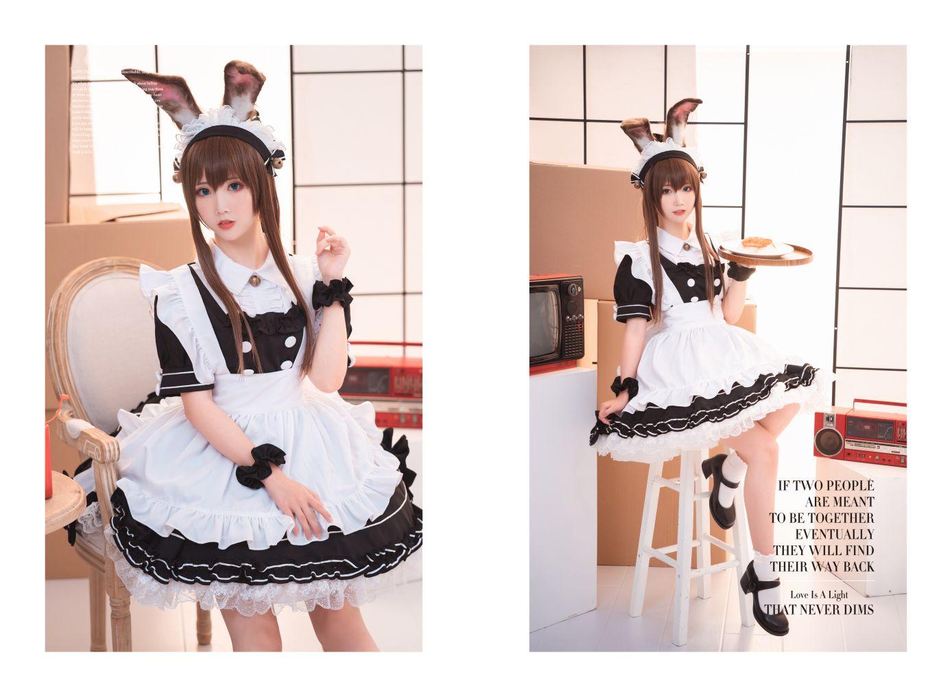 人气动漫Coser@面饼仙儿 阿米驴女仆 [23P209MB] - 图片2