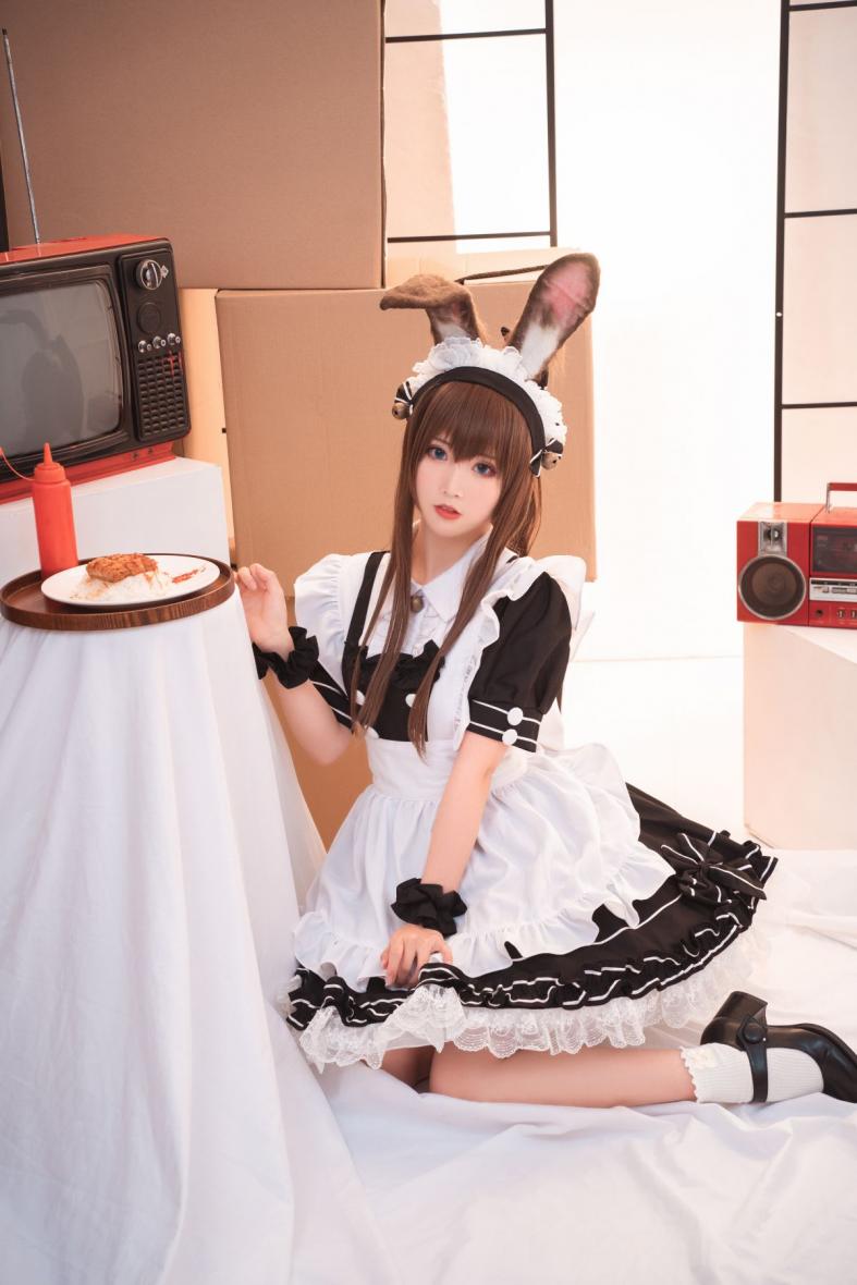 人气动漫Coser@面饼仙儿 阿米驴女仆 [23P209MB] - 图片7