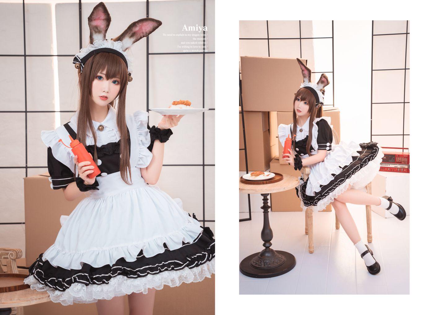 人气动漫Coser@面饼仙儿 阿米驴女仆 [23P209MB] - 图片3