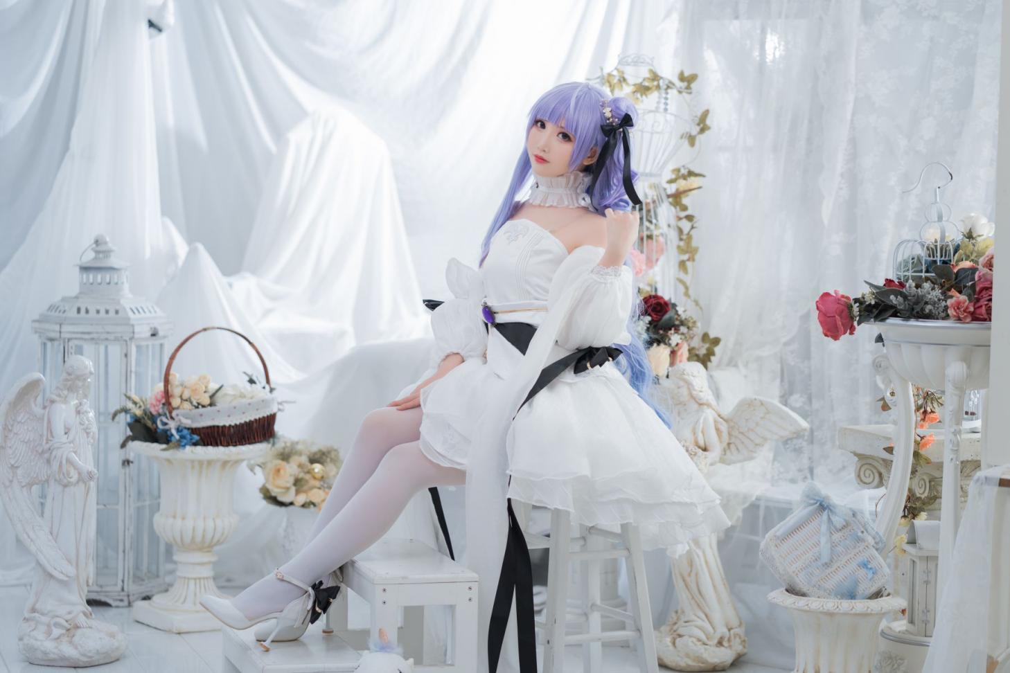 人气动漫Coser@面饼仙儿 独角兽婚纱 [14P129MB] - 图片7