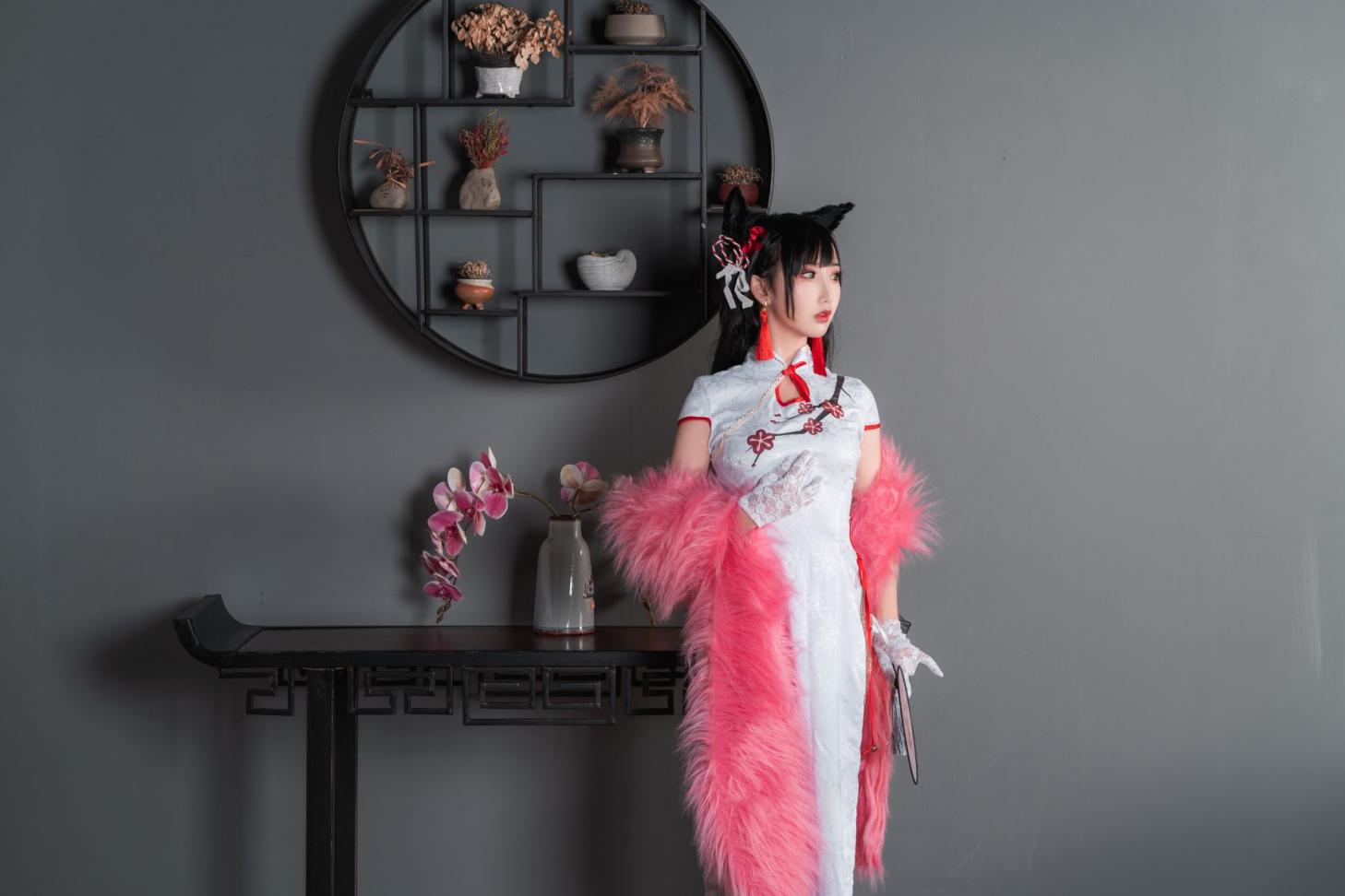 人气动漫Coser@面饼仙儿 旗袍爱宕 [25P285MB]