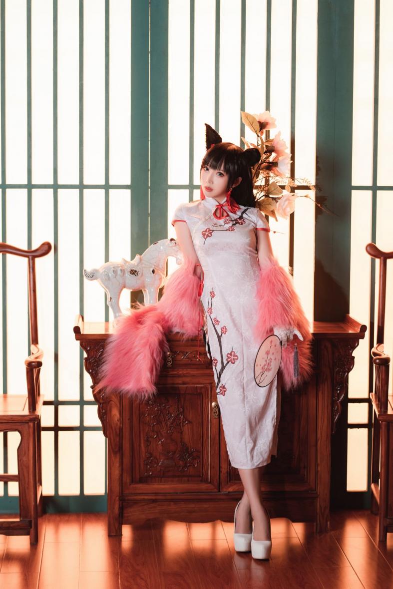 人气动漫Coser@面饼仙儿 旗袍爱宕 [25P285MB] - 图片8