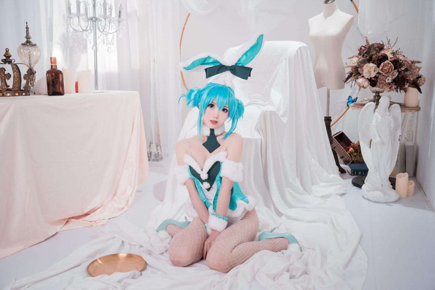 人气动漫Coser@面饼仙儿 初音兔女郎 [17P139MB] - 图片6