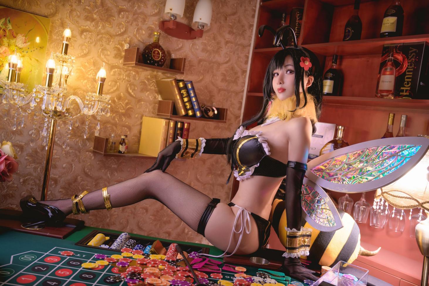 知名动漫Coser@rioko凉凉子 蒂法little bee [25P502MB] - 图片2