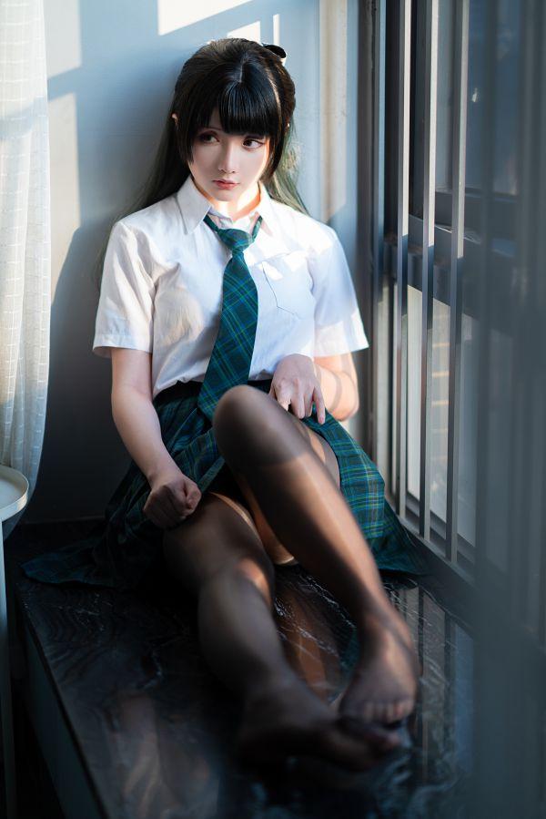 微博红人@星之迟迟 JK-绿 [125P1V1.16G] - 图片3