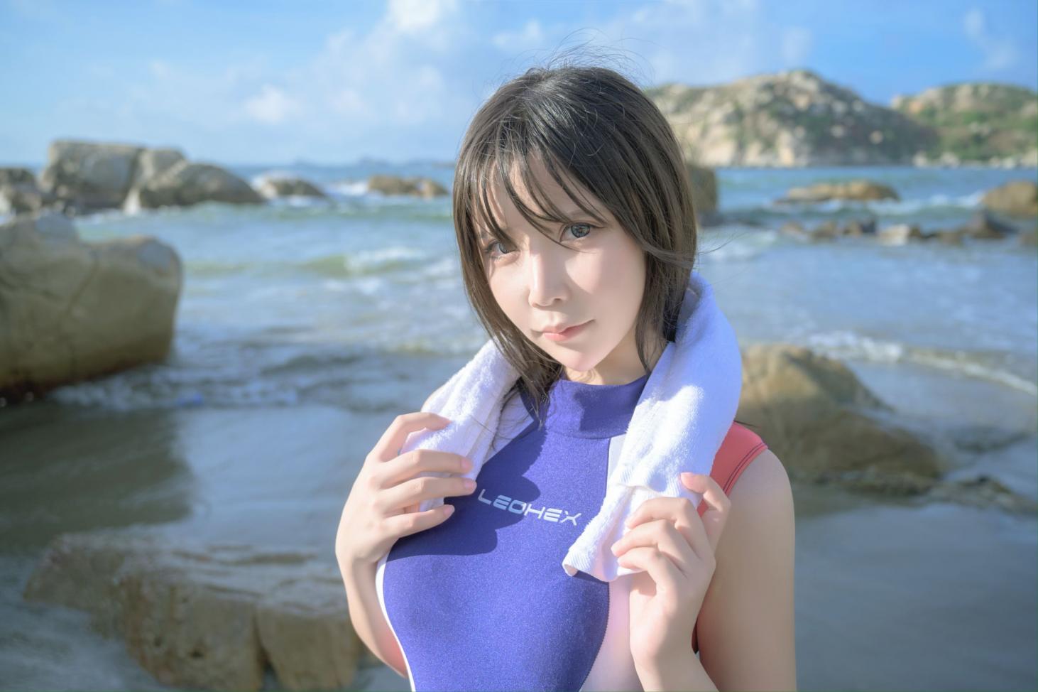 微博红人Coser@抱走莫子aa 竞技泳衣 [69P3V954MB] - 图片7