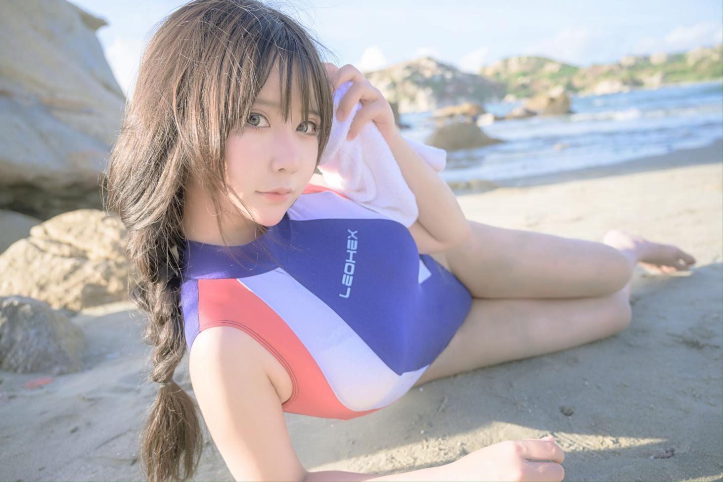微博红人Coser@抱走莫子aa 竞技泳衣 [69P3V954MB] - 图片5