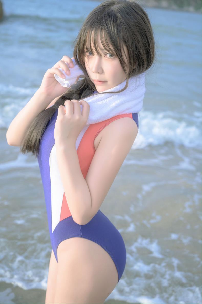 微博红人Coser@抱走莫子aa 竞技泳衣 [69P3V954MB] - 图片2