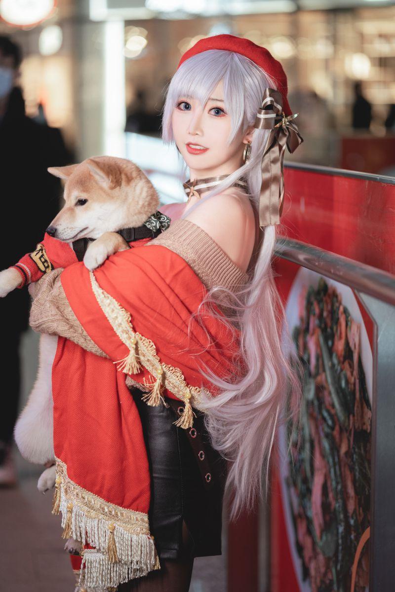 人气动漫Coser@面饼仙儿 圣诞贝法 [P275MB]
