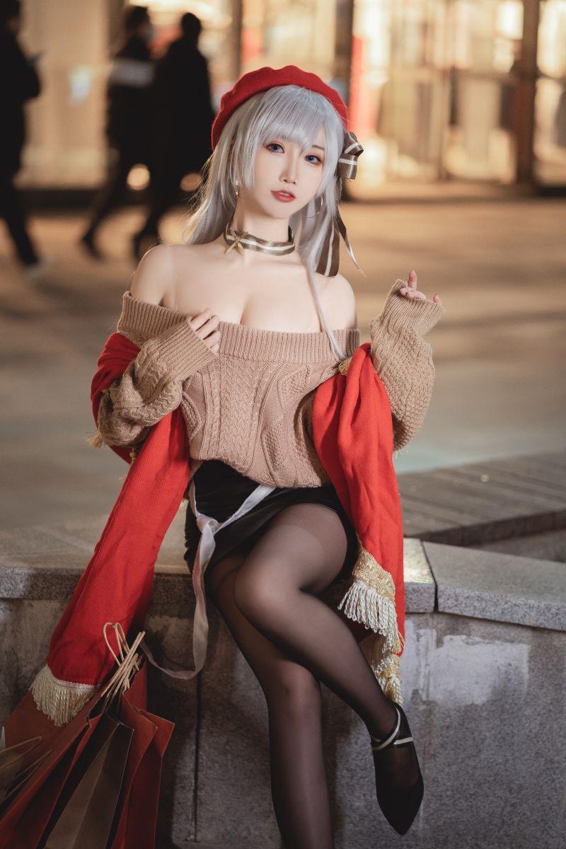 人气动漫Coser@面饼仙儿 圣诞贝法 [P275MB] - 图片8