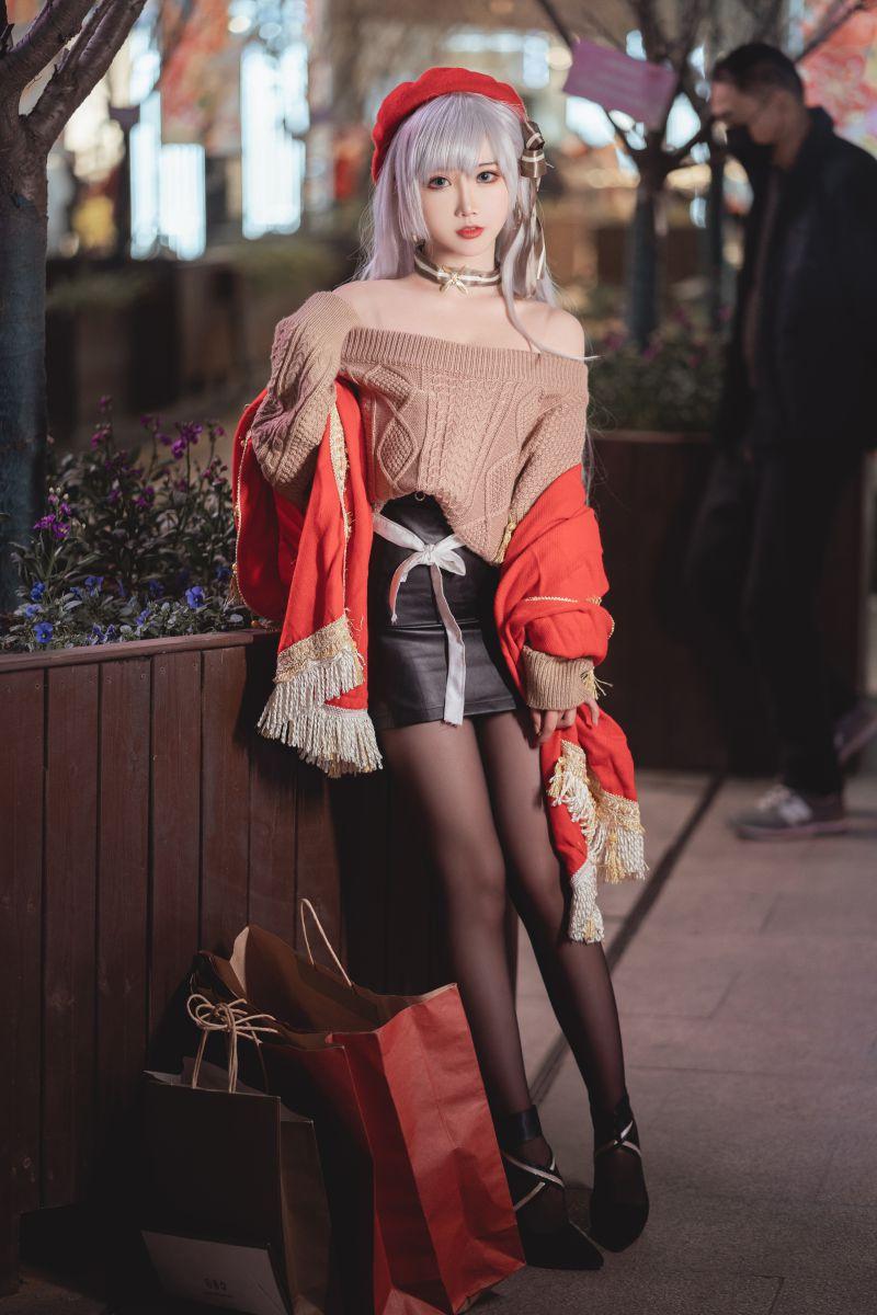 人气动漫Coser@面饼仙儿 圣诞贝法 [P275MB] - 图片4