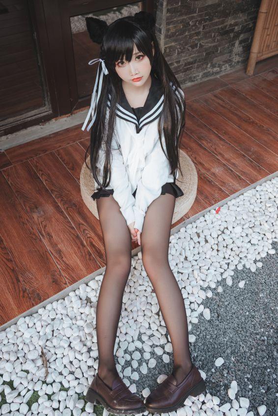 人气动漫Coser@面饼仙儿 爱宕JK2 [47P1V528MB] - 图片4