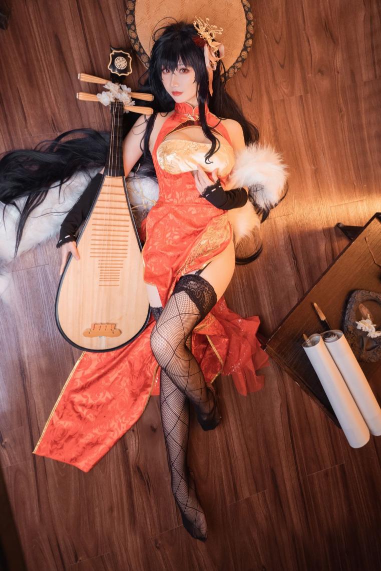 人气动漫Coser@面饼仙儿 大凤旗袍 [30P383MB] - 图片8
