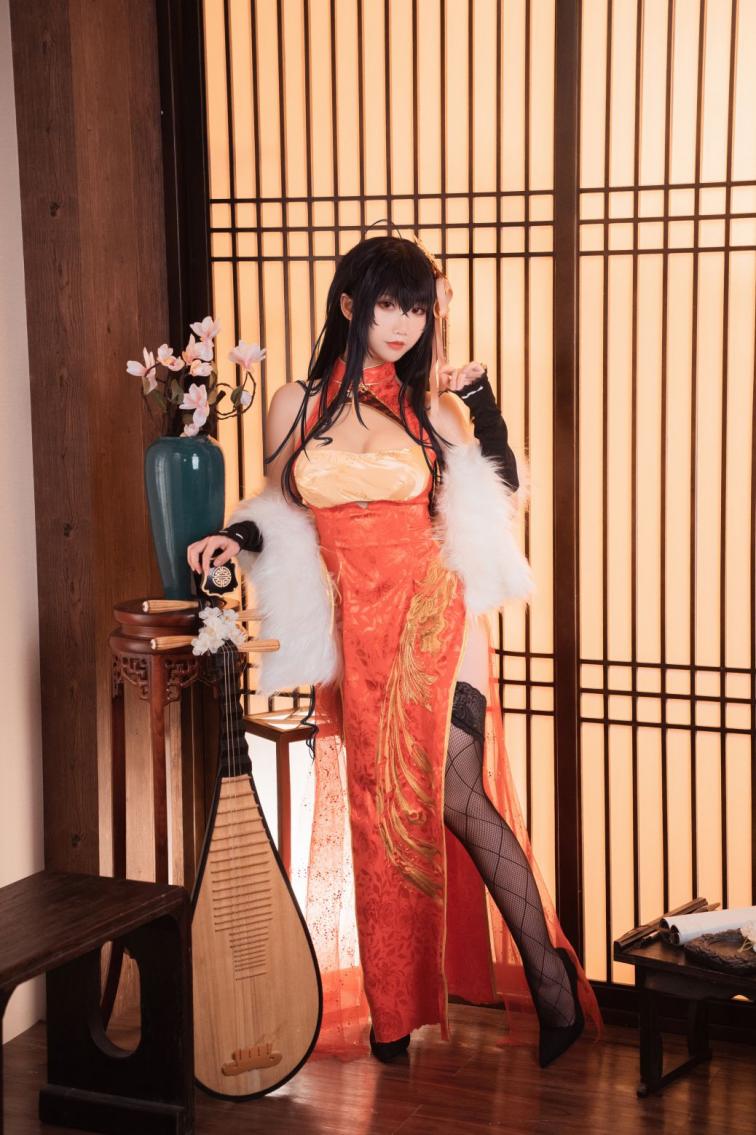人气动漫Coser@面饼仙儿 大凤旗袍 [30P383MB] - 图片2