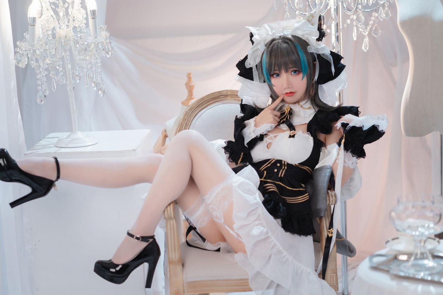 人气动漫Coser@面饼仙儿 柴郡 [36P345MB] - 图片2