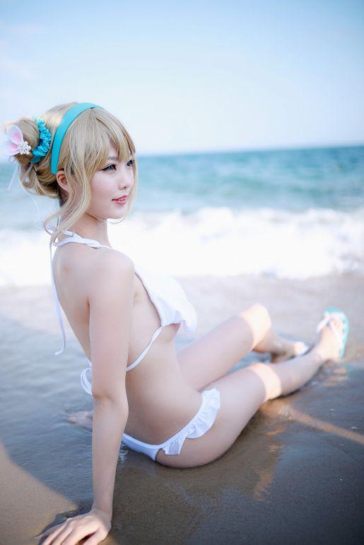 微博人气Coser@抖娘-利世 海边索米 [30P88MB] - 图片5