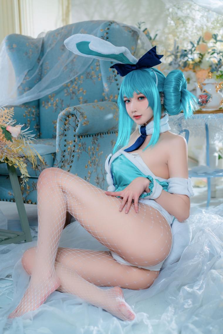 动漫博主@阿包也是兔娘 白兔miku [28P664MB] - 图片8