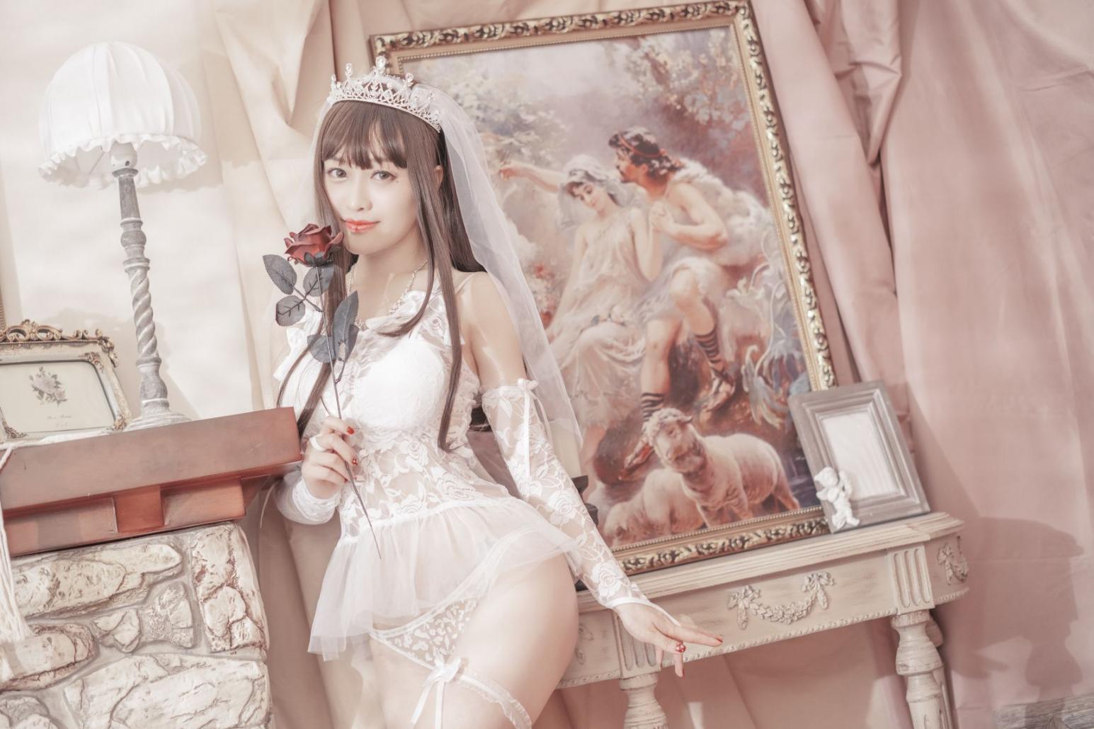 动漫博主@脱尾巴Mizuki 婚纱 [30P313MB] - 图片7