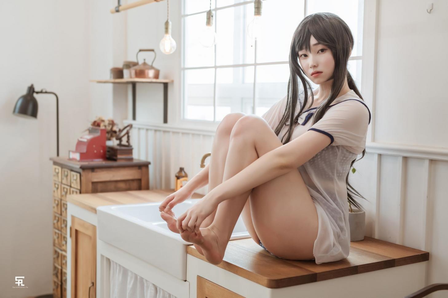 韩国妹纸@BamBi VOL.01(saintphotolife) [48P362MB]