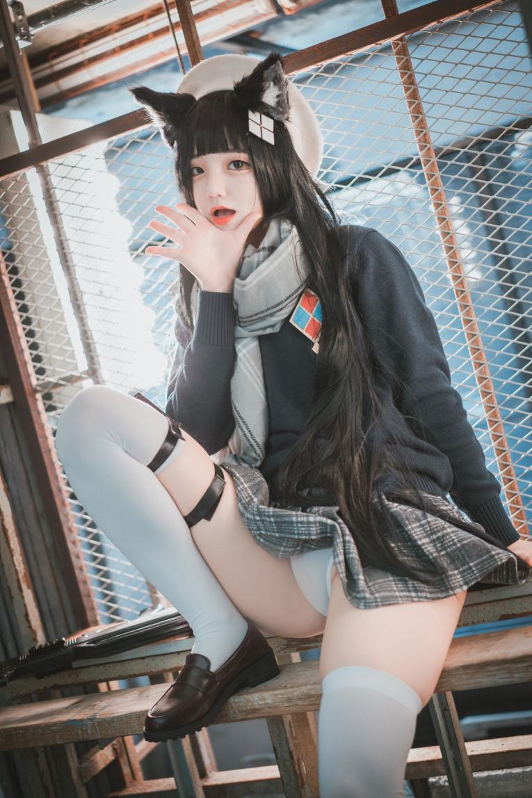 韩国妹纸@Jenny (정제니) [DJAWA] Type95 Pure White Graduation [33P427MB] - 图片2