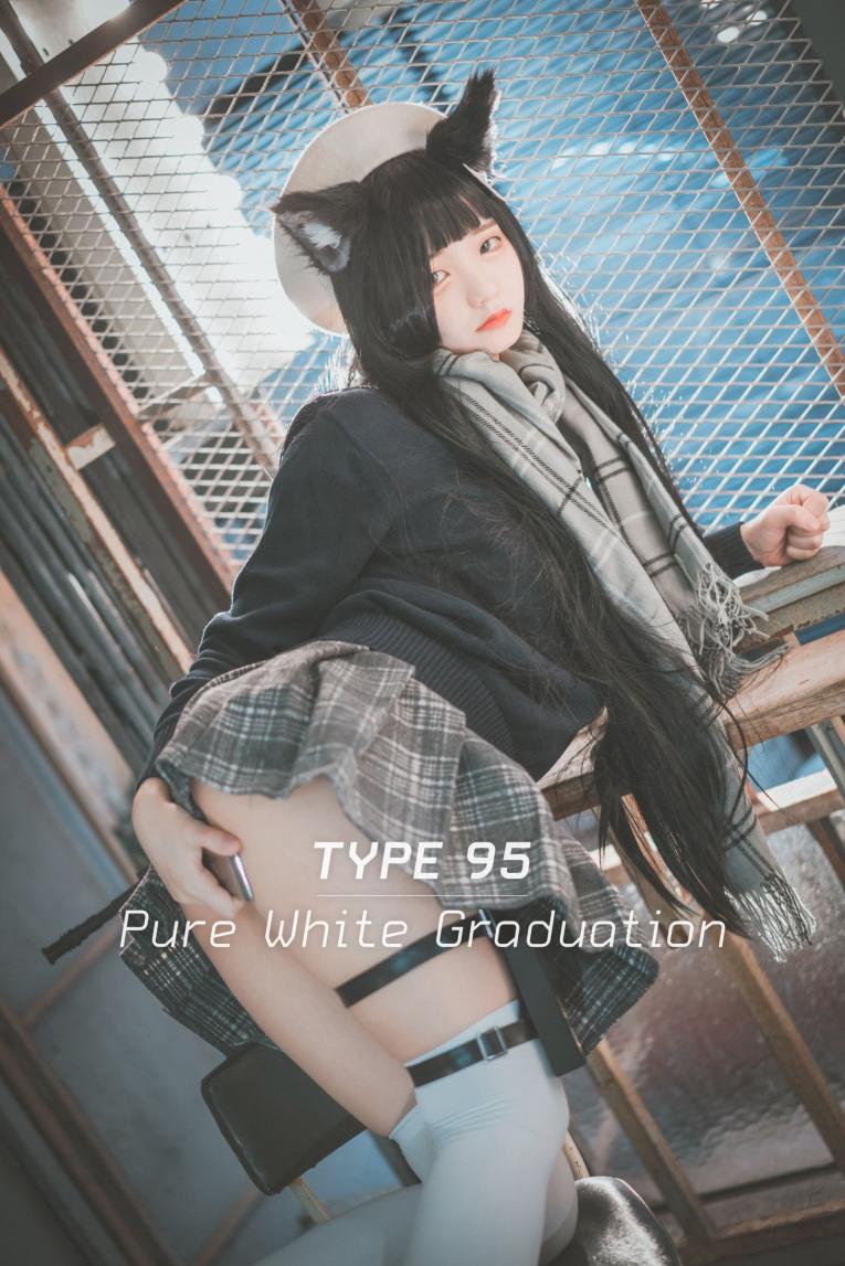 韩国妹纸@Jenny (정제니) [DJAWA] Type95 Pure White Graduation [33P427MB]