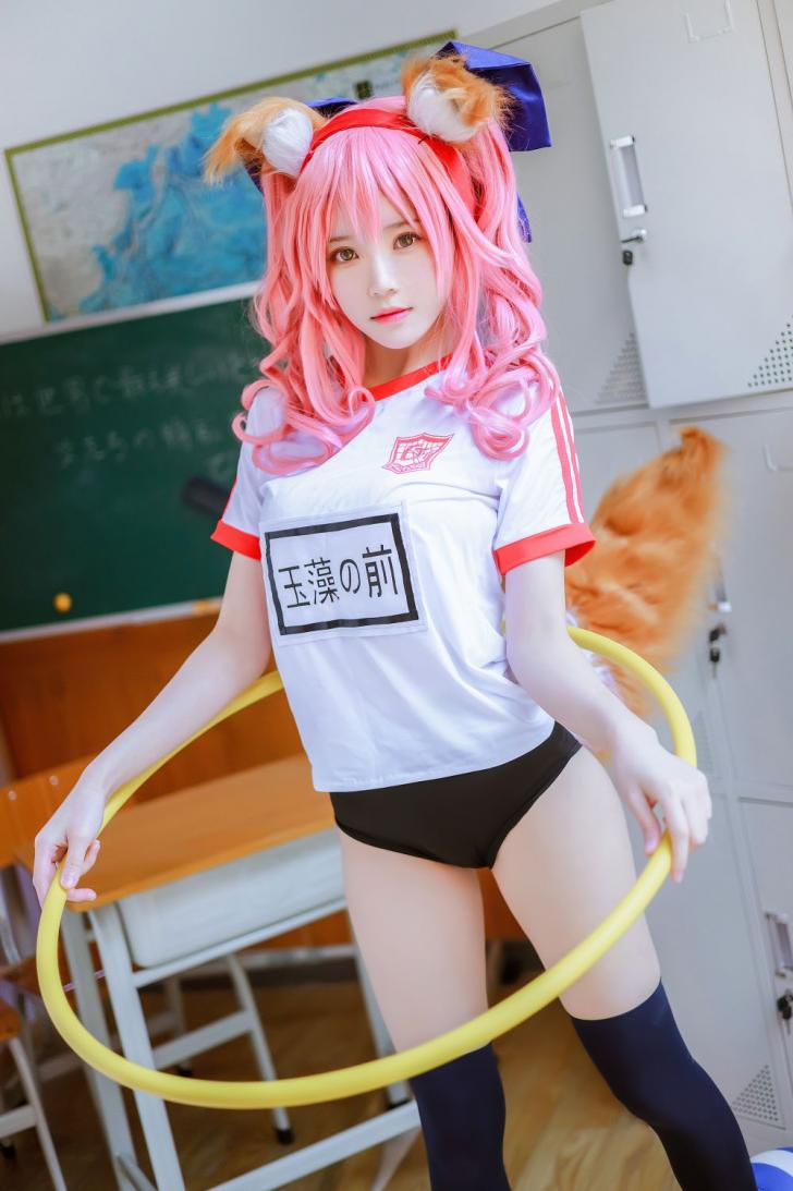 人气Coser@桜桃喵 玉藻前体操服 [31P571MB] - 图片7