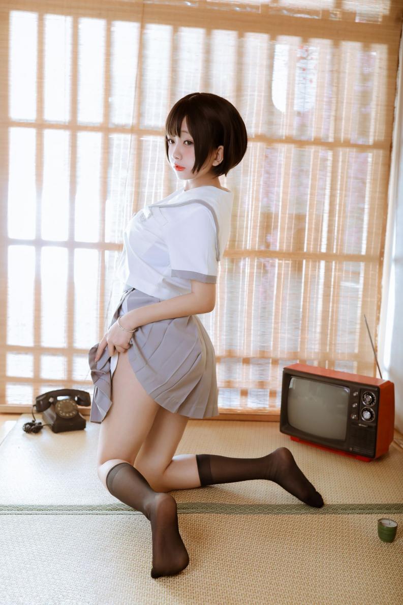 人气动漫博主@日奈娇 和风jk [40P460MB] - 图片2