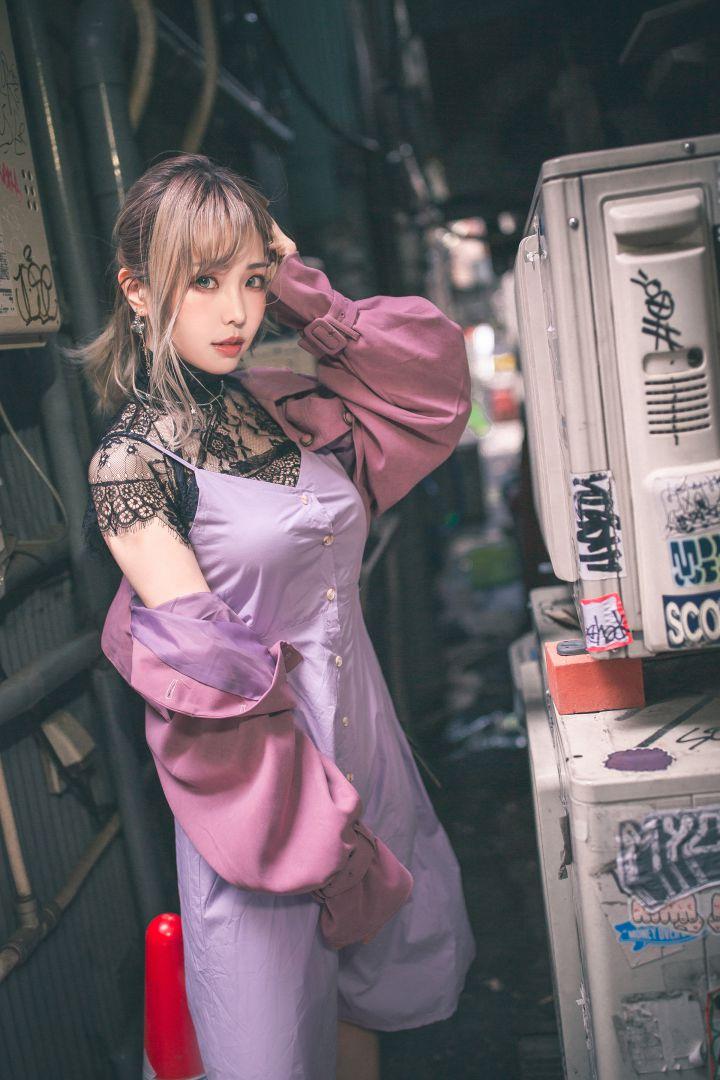 台湾Coser@ElyEE子 Pale Lavender [54P210MB] - 图片3