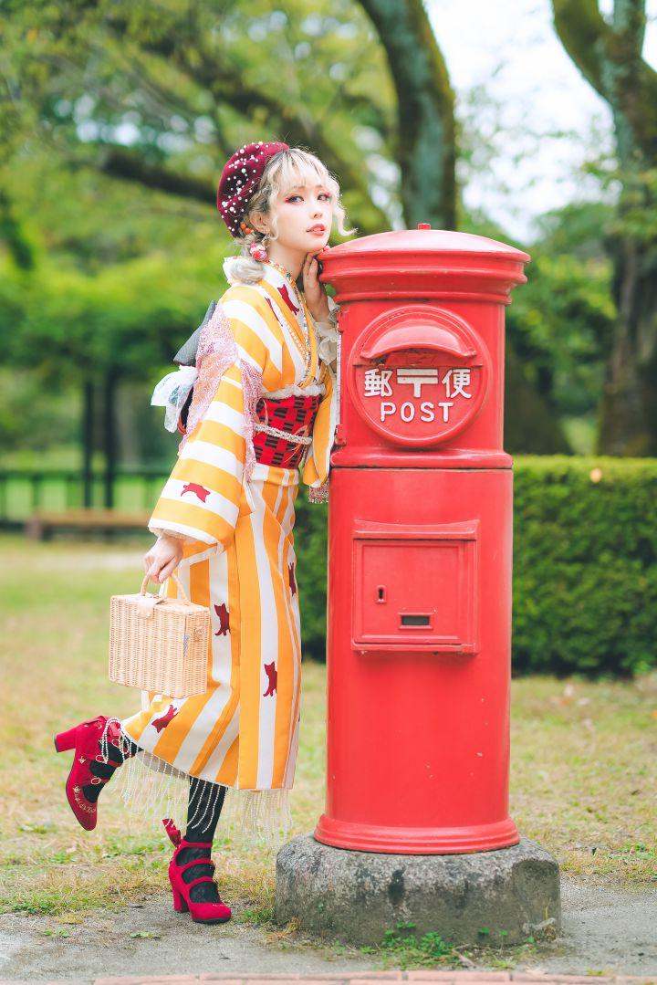 台湾Coser@ElyEE子 Retro Kimono II [62P282MB] - 图片7