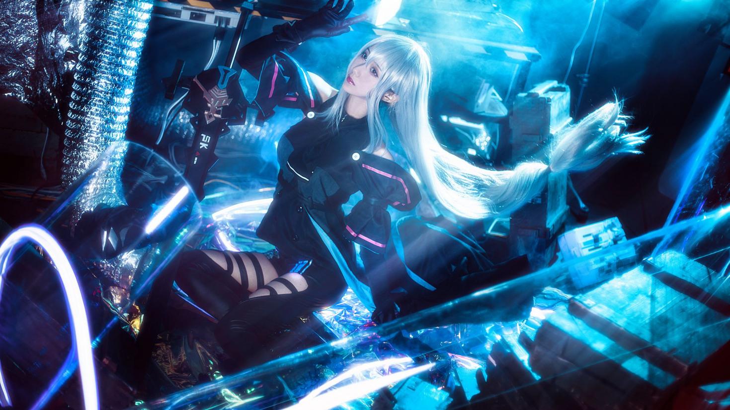 网紅Coser@木绵绵OwO 斯卡蒂COS [16P468MB] - 图片8