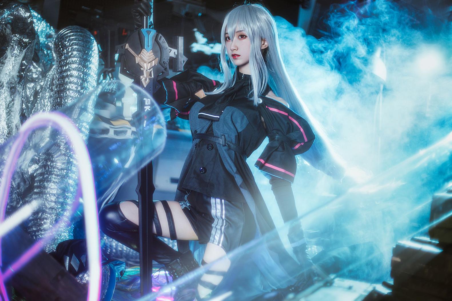 网紅Coser@木绵绵OwO 斯卡蒂COS [16P468MB] - 图片3