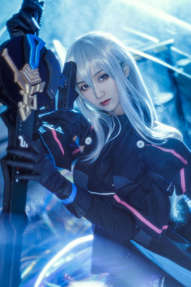 网紅Coser@木绵绵OwO 斯卡蒂COS [16P468MB] - 图片6