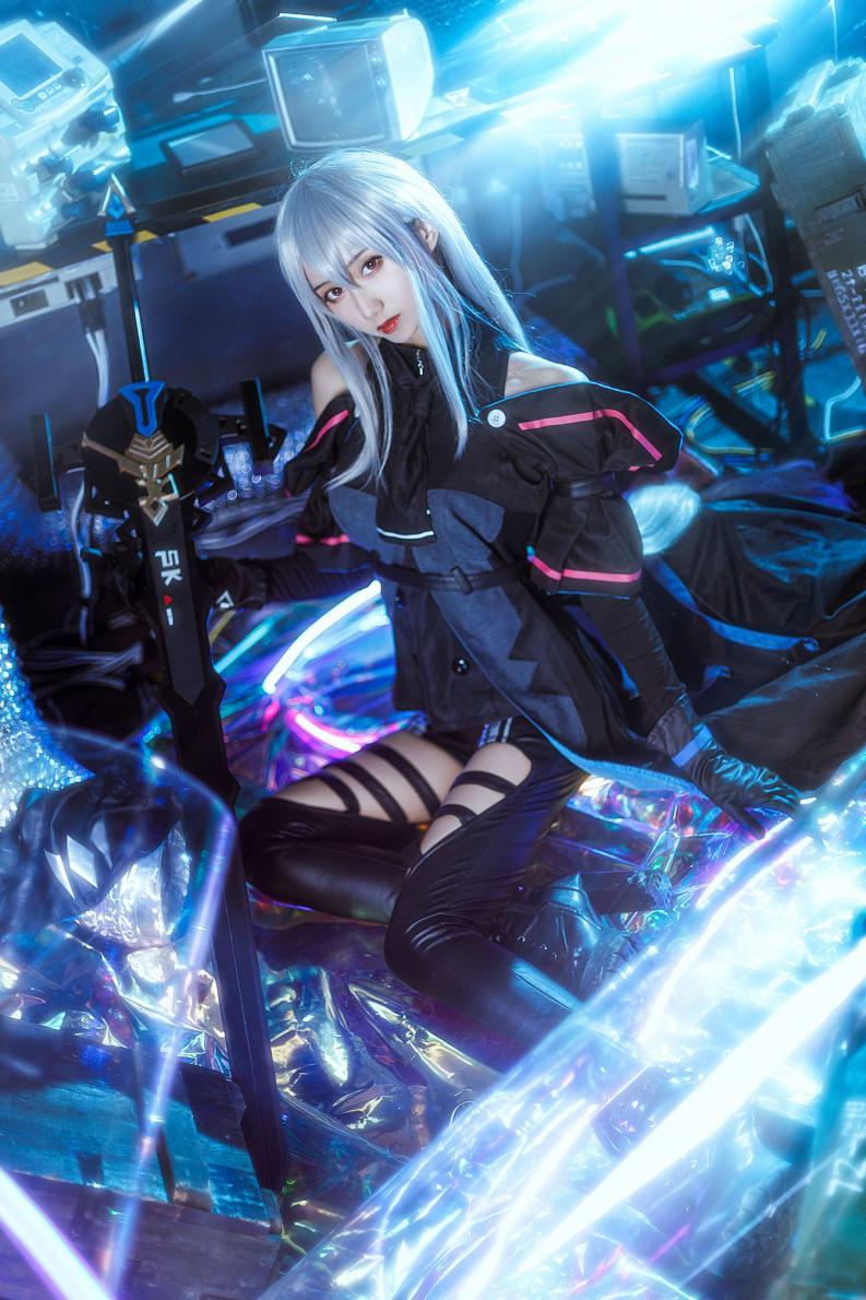 网紅Coser@木绵绵OwO 斯卡蒂COS [16P468MB] - 图片5