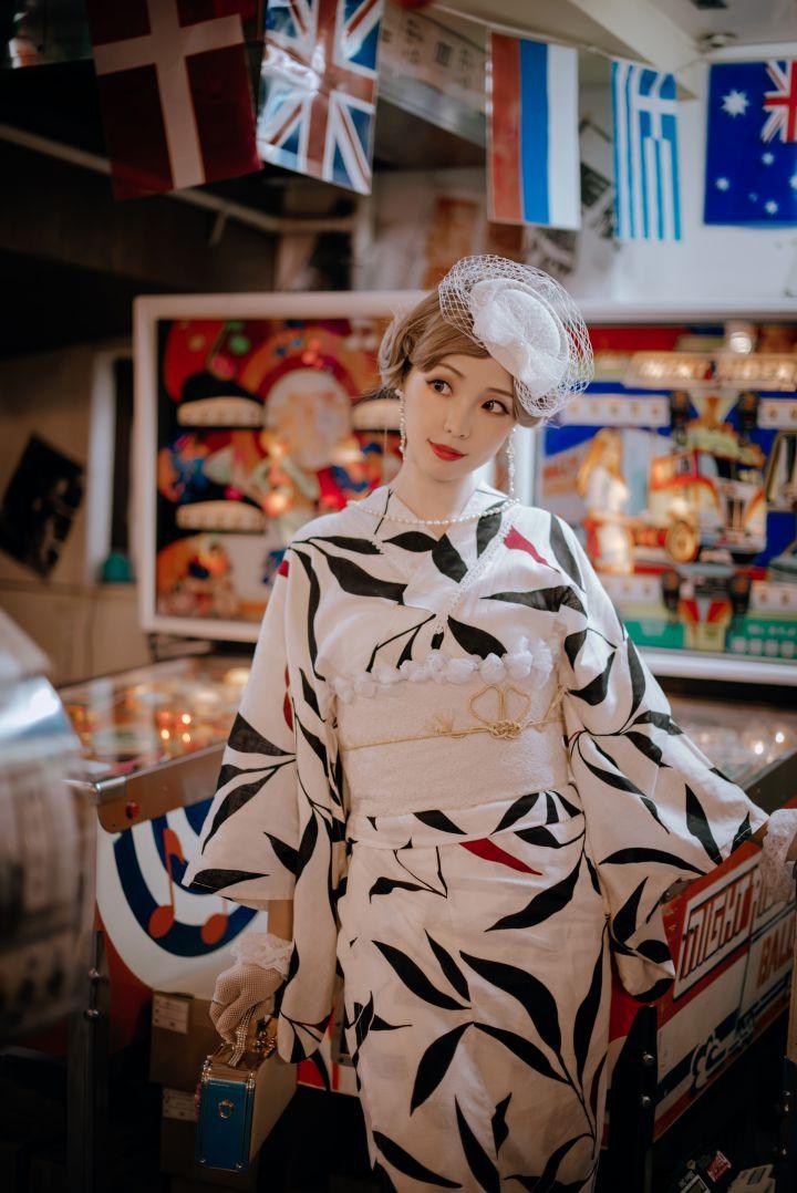 台湾Coser@ElyEE子 Retro Kimono [38P124MB] - 图片6