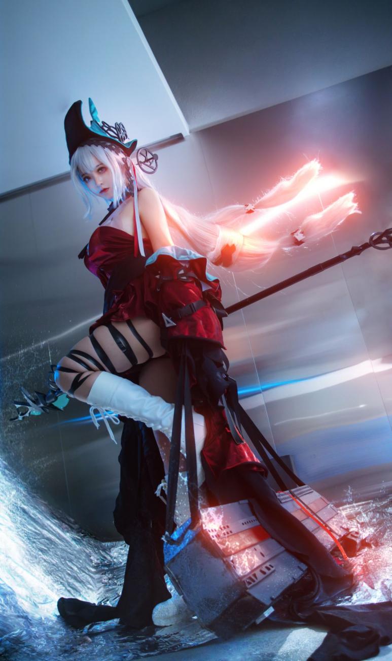 网紅Coser@疯猫ss 浊心斯卡蒂 [18P356MB] - 图片8