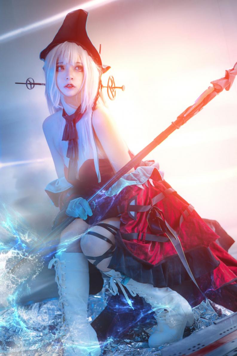 网紅Coser@疯猫ss 浊心斯卡蒂 [18P356MB] - 图片4