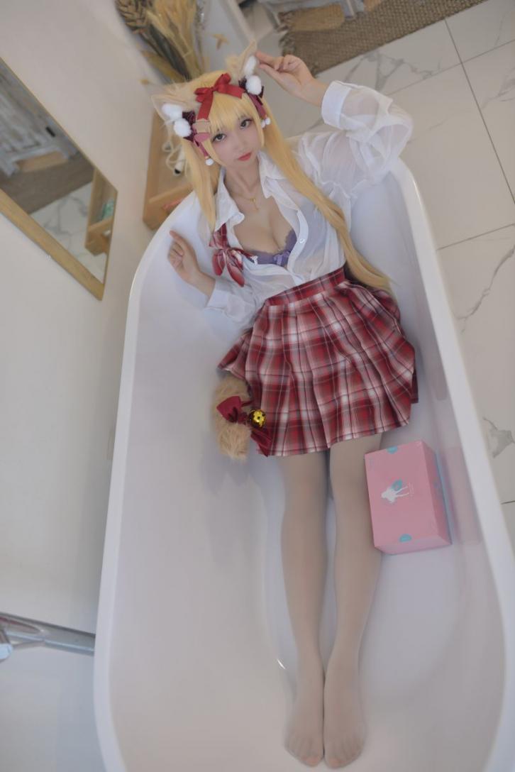 微博红人Coser@雪琪SAMA 千岛酱猫耳 [35P215MB]