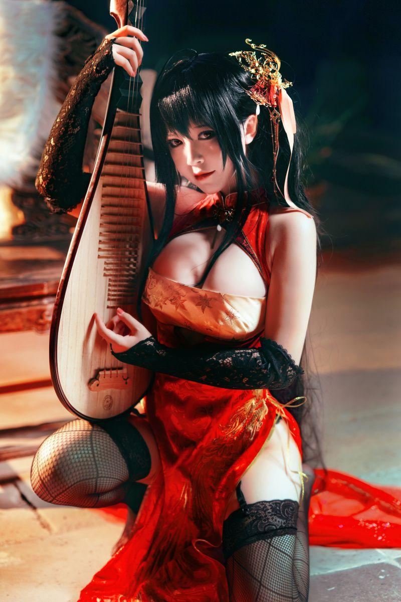 微博人气Coser@半半子 大凤旗袍 [40P140MB] - 图片8