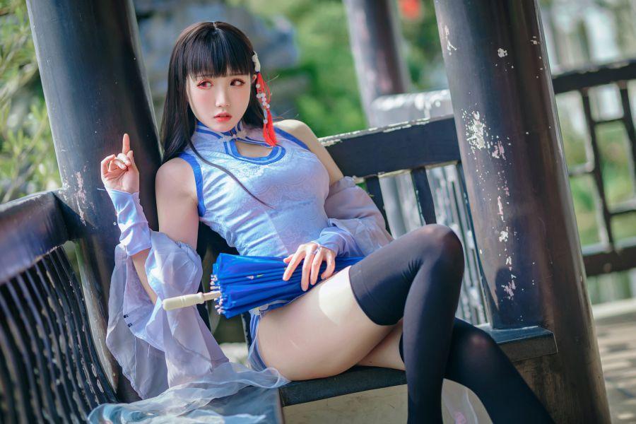 微博人气Coser@半半子 2B靡烟旗袍 [37P177MB] - 图片8