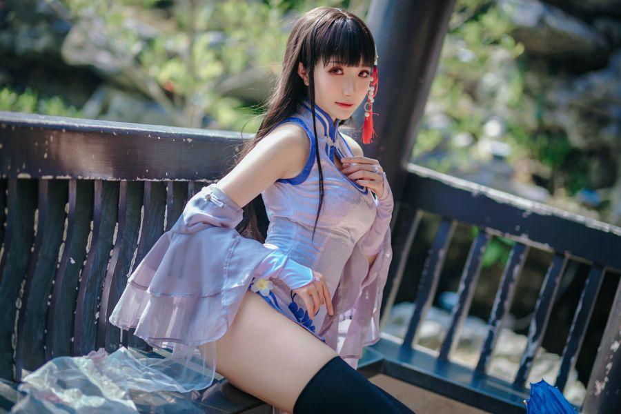 微博人气Coser@半半子 2B靡烟旗袍 [37P177MB]