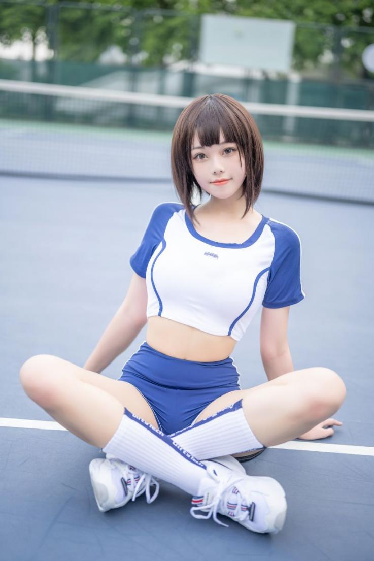 知名动漫博主@蜜汁猫裘 体操服 [50P512MB] - 图片7