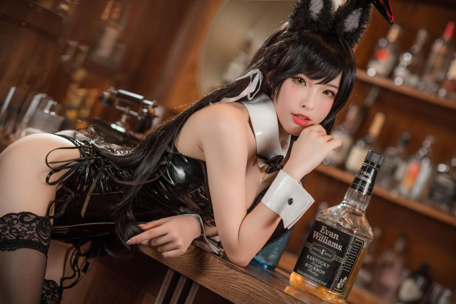 知名动漫博主@清水由乃 爱宕兔女郎 [42P1V1.0G] - 图片8