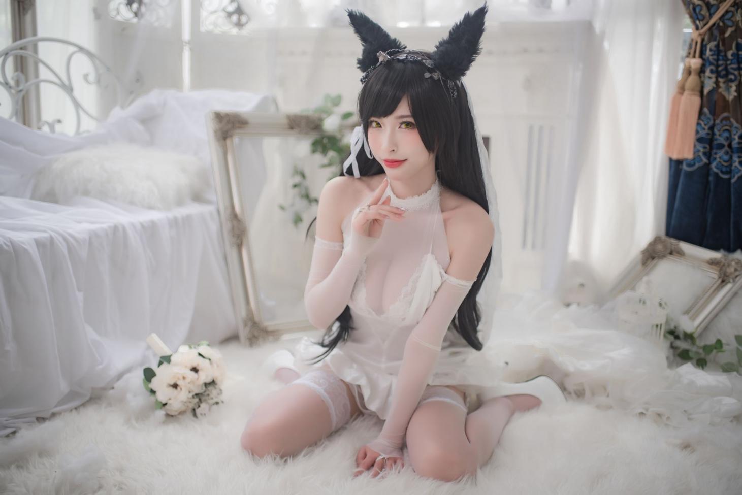 知名动漫博主@清水由乃 爱宕婚纱电子版 [49P1V1.66G] - 图片6