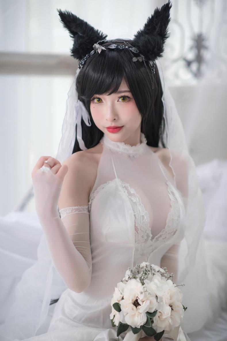 知名动漫博主@清水由乃 爱宕婚纱电子版 [49P1V1.66G] - 图片8